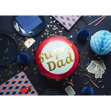 Party Deco Foil Round 45cm Super Dad