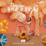 Sempertex 30cm Latex Balloon - Pastel Matte Malibu Peach