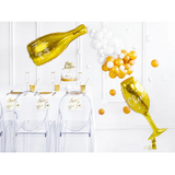 Party Deco Foil Shape Glass Cheers 28cm x 80cm