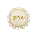 Party Deco Foil Shape Lozenge with Ruffle One 52cm x 52cm