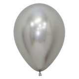 Sempertex 30cm Latex Balloon - Reflex Silver
