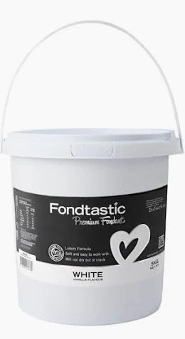 FONDTASTIC Premium Fondant 5KG - WHITE