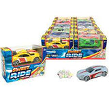 SWEET RIDE 1:64 Scale Assorted Car with Candy 5gm