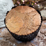 Sequin Cluster Silicone Texture Mat