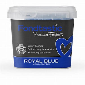 FONDTASTIC Premium Fondant 908gm/2lb - ROYAL BLUE