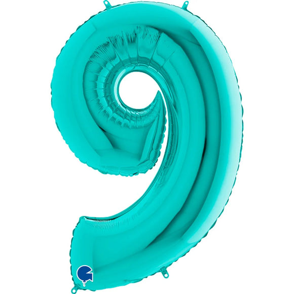 SuperShape Numbers TIFFANY BLUE #9