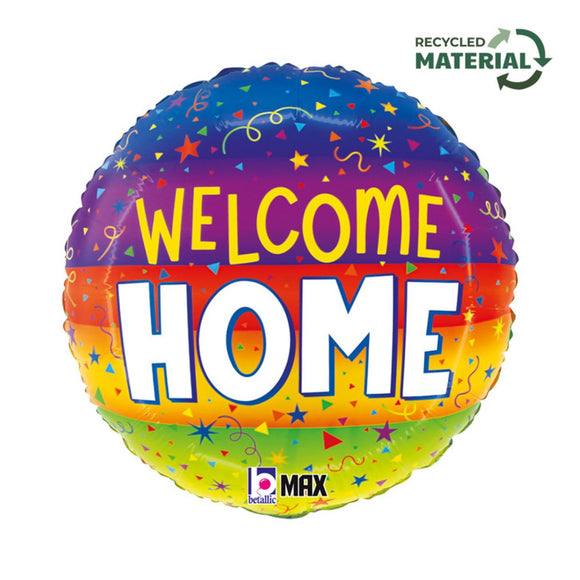 45cm Foil Balloon - WELCOME HOME
