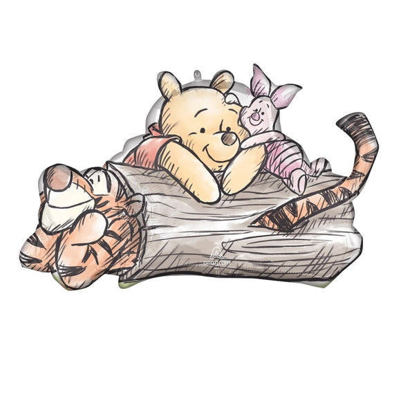 SuperShape Foil - Winnie the Pooh, Tigger & Piglet