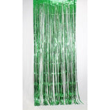Metallic Green Door Streamers