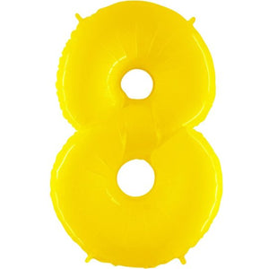 SuperShape Numbers Yellow  #8