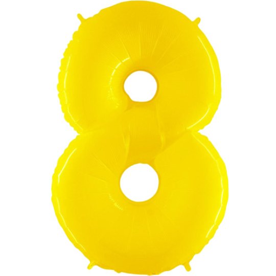 SuperShape Numbers Yellow  #8
