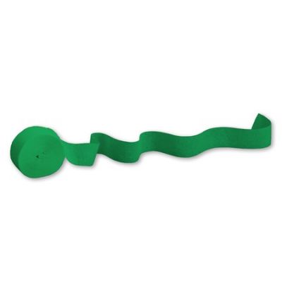 STREAMER ROLL - EMERALD GREEN