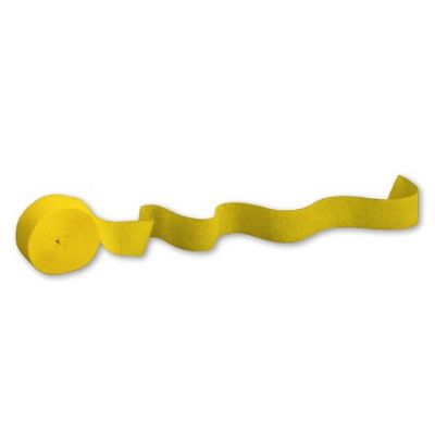 STREAMER ROLL - YELLOW