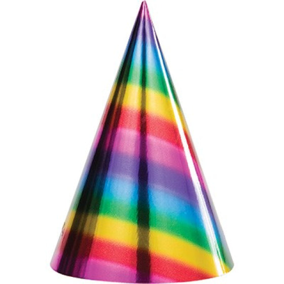 Birthday Paper Hat - RAINBOW
