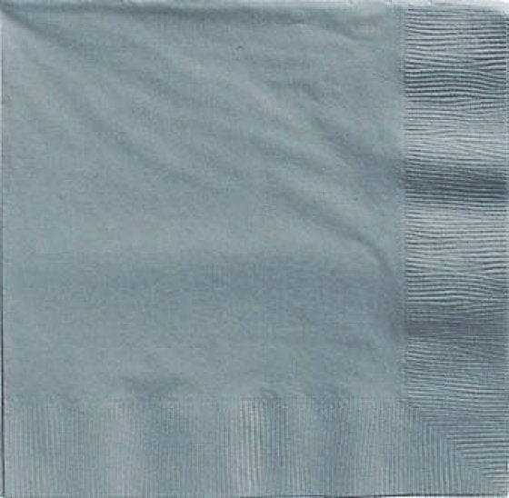 SILVER - Lunch Napkins 20