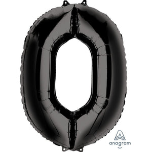 SuperShape Numbers BLACK #0