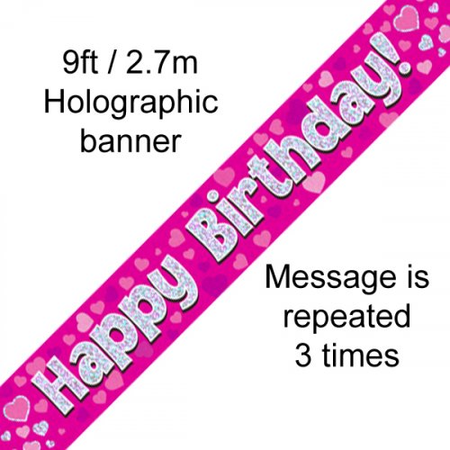 Banner - Happy Birthday