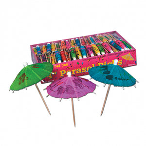 4" Parasol (Umbrella) Picks - x 144