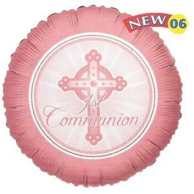 45cm Foil Balloon - COMMUNION GIRL