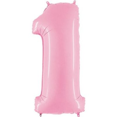 SuperShape Numbers SOFT PINK #1