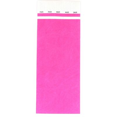 Neon PINK Wristbands - 100pc
