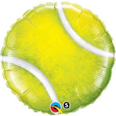45cm Foil Balloon - TENNIS BALL