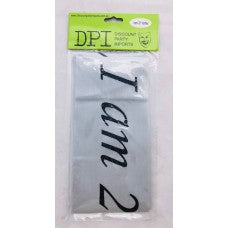 SILVER "TWENTY FIRST" SASH