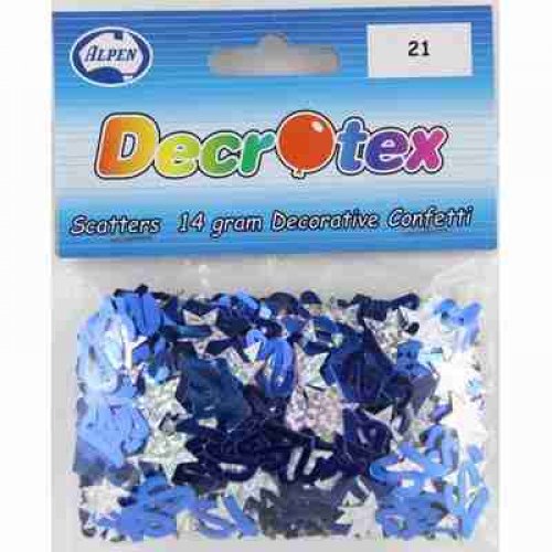Decorative Confetti Scatters- BLUE 21