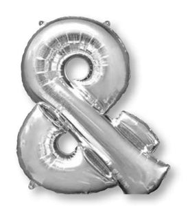 SuperShape Foil - Silver Symbol and &