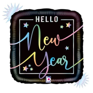 45cm Foil Balloon - HAPPY NEW YEAR