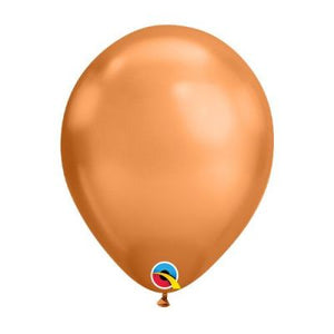 Latex 30cm Balloon - CHROME COPPER