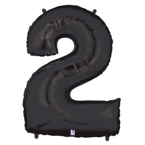 SuperShape Numbers BLACK #2
