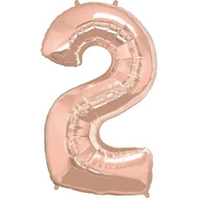 SuperShape Numbers ROSE GOLD #2