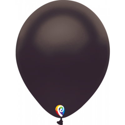 Latex 30cm Balloon - PEARL BLACK