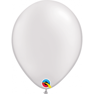 Latex 30cm Balloon - PEARL WHITE