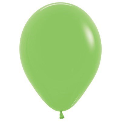 Fashion Lime Green Latex Balloons - 25 Pack