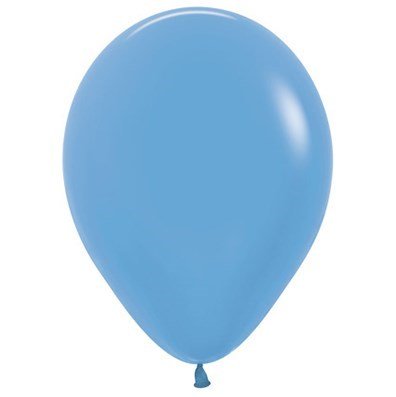 Latex 30cm Balloon - NEON BLUE