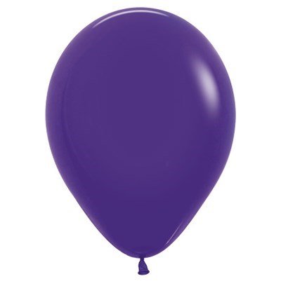 Solid Purple Latex Balloons - 25 Pack