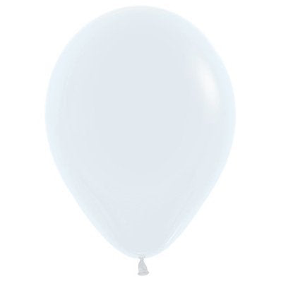 White Latex Balloons - 25 Pack