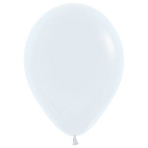 Pearl White Latex Balloons - 25 Pack