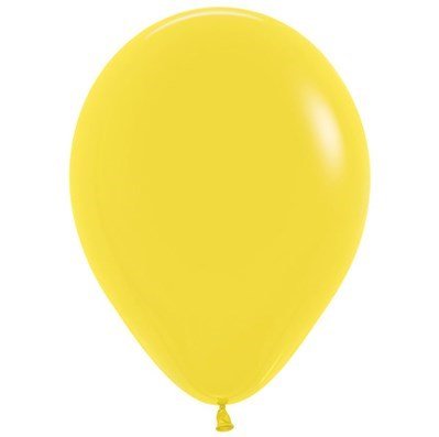 Latex 30cm Balloon - YELLOW