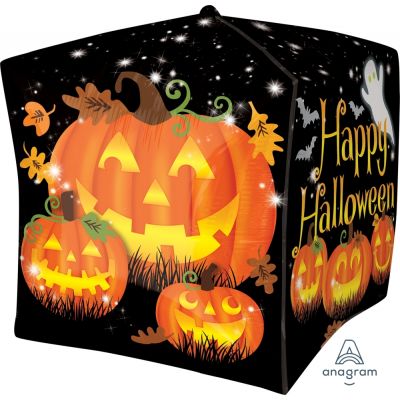 CUBEZ Balloon Bubbles - HAPPY HALLOWEEN - PUMPKIN