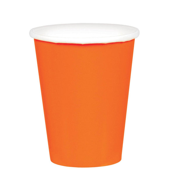 Orange - Paper Cups