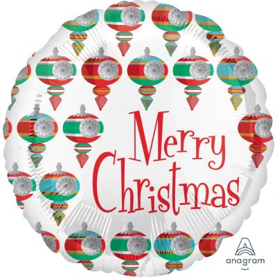 45cm Foil Balloon - Merry Christmas