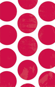 FAVOR BAGS - POLKA DOTS Red