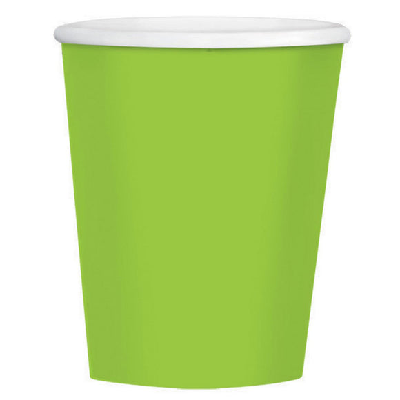 Lime Green - Paper Cups