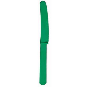 Green - Plastic Knife