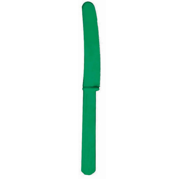 Green - Plastic Knife