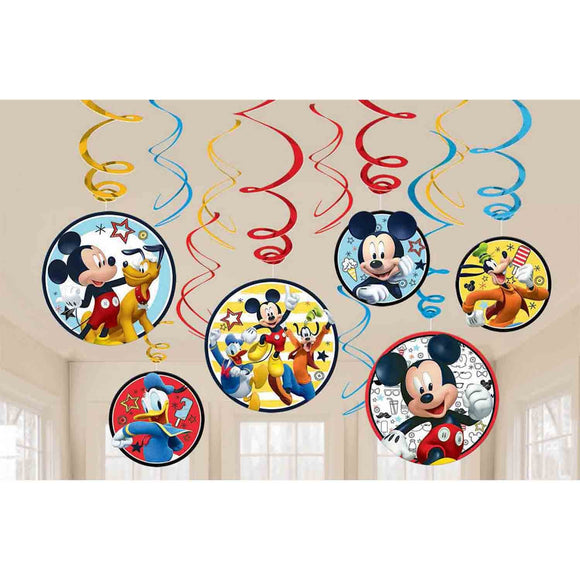 **CLEARANCE** Swirl Decorations - MICKEY MOUSE
