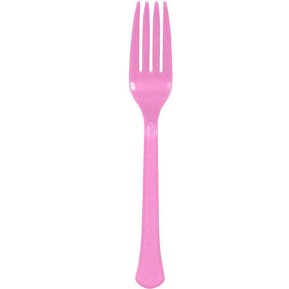 SOFT PINK - Plastic Forks